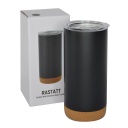 RASTATT - Giftology Insulated Mug / Tumbler with Cork Base - Black