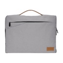 [LSSN 2176] SALCEA - Santhome® 15" Laptop Sleeve - Grey/Tan