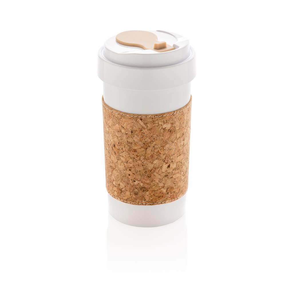 ECO PLA - XD 400ml Mug With Cork Sleeve