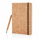 CORQ - eco-neutral Cork Notebook And Bamboo Pen Packed In Gift Box