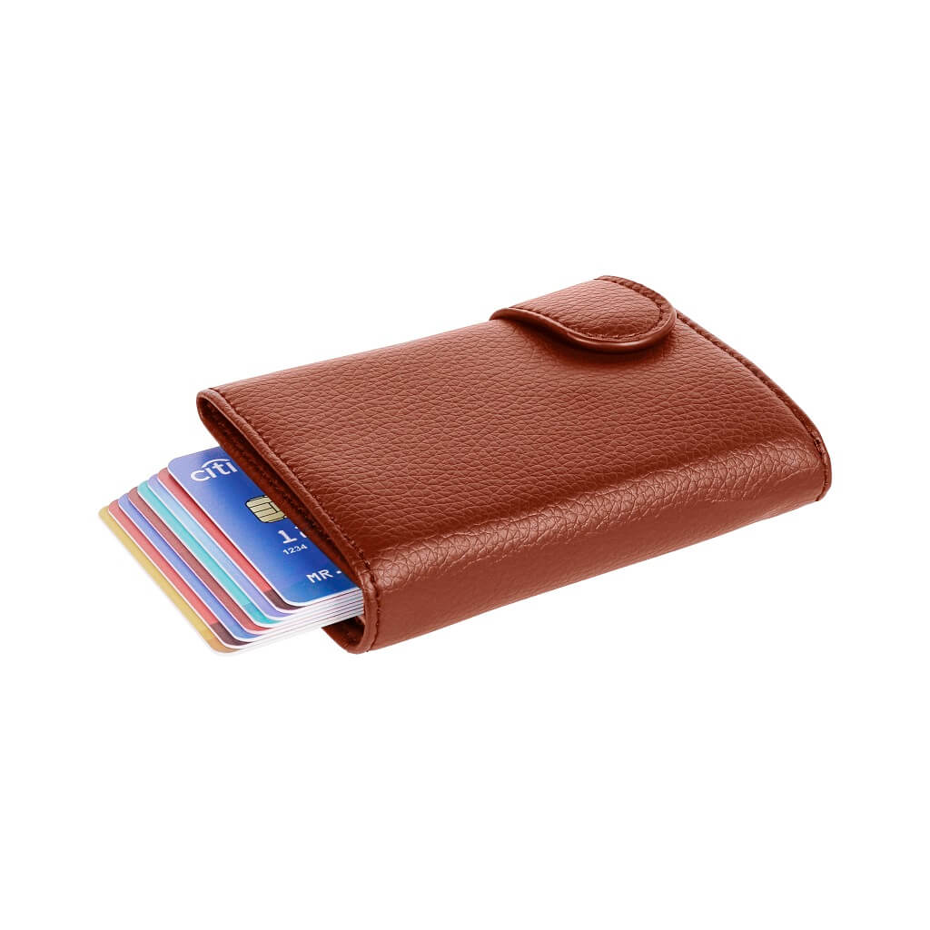 SNEEK - Giftology RFID PU Card Holder - Brown