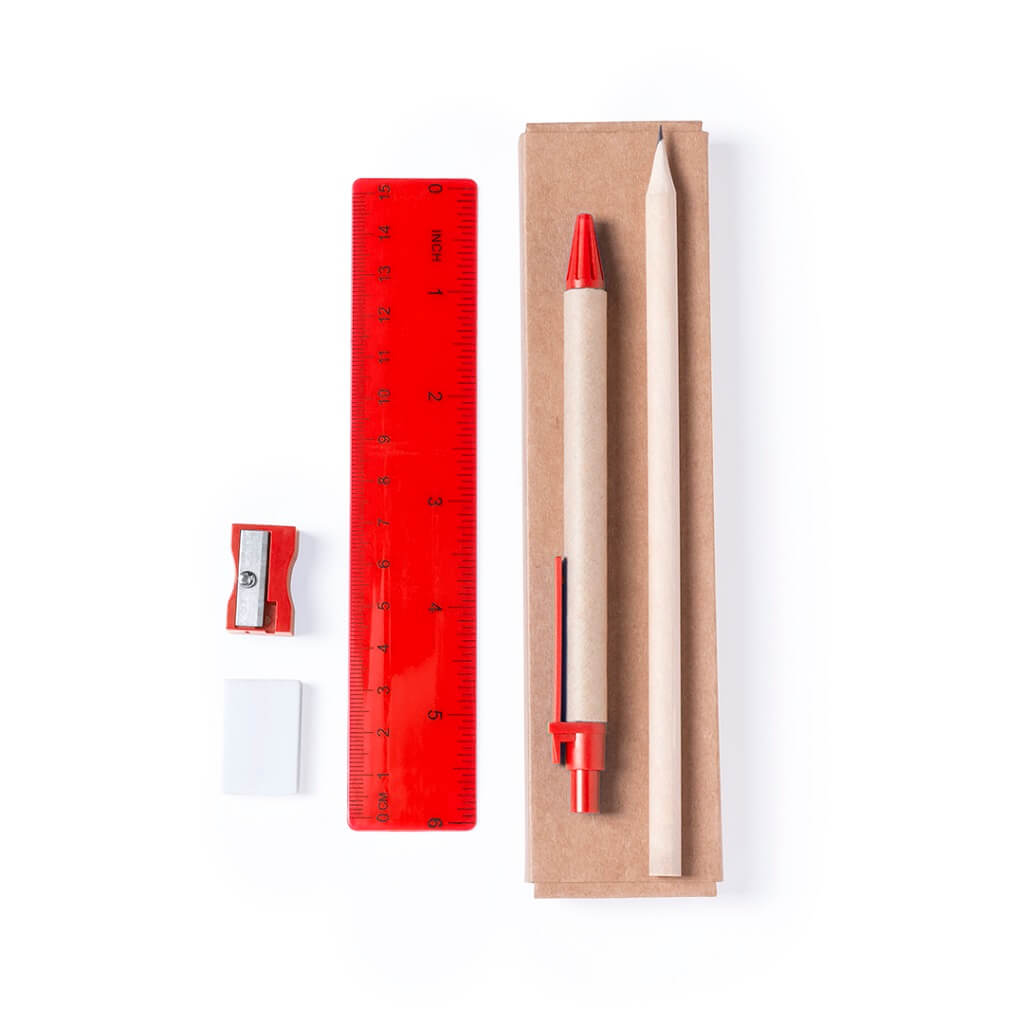 BATAK - Stationery Set - Red