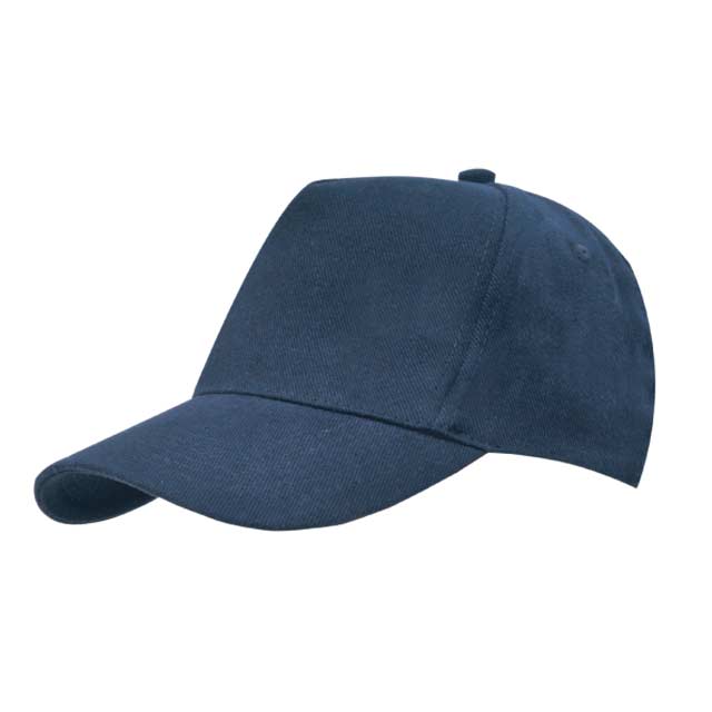 Hans Larsen Cotton Cap N.Blue