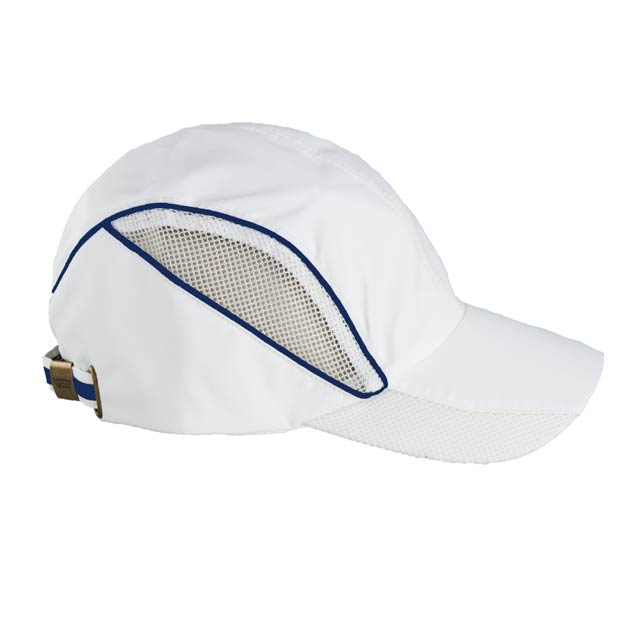 SANTHOME Performance / Sports Cap - White / Royal Blue