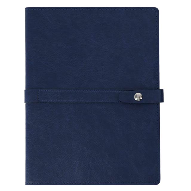 VIZELA - SANTHOME A5 Size Thermo Navyblue  Notebook