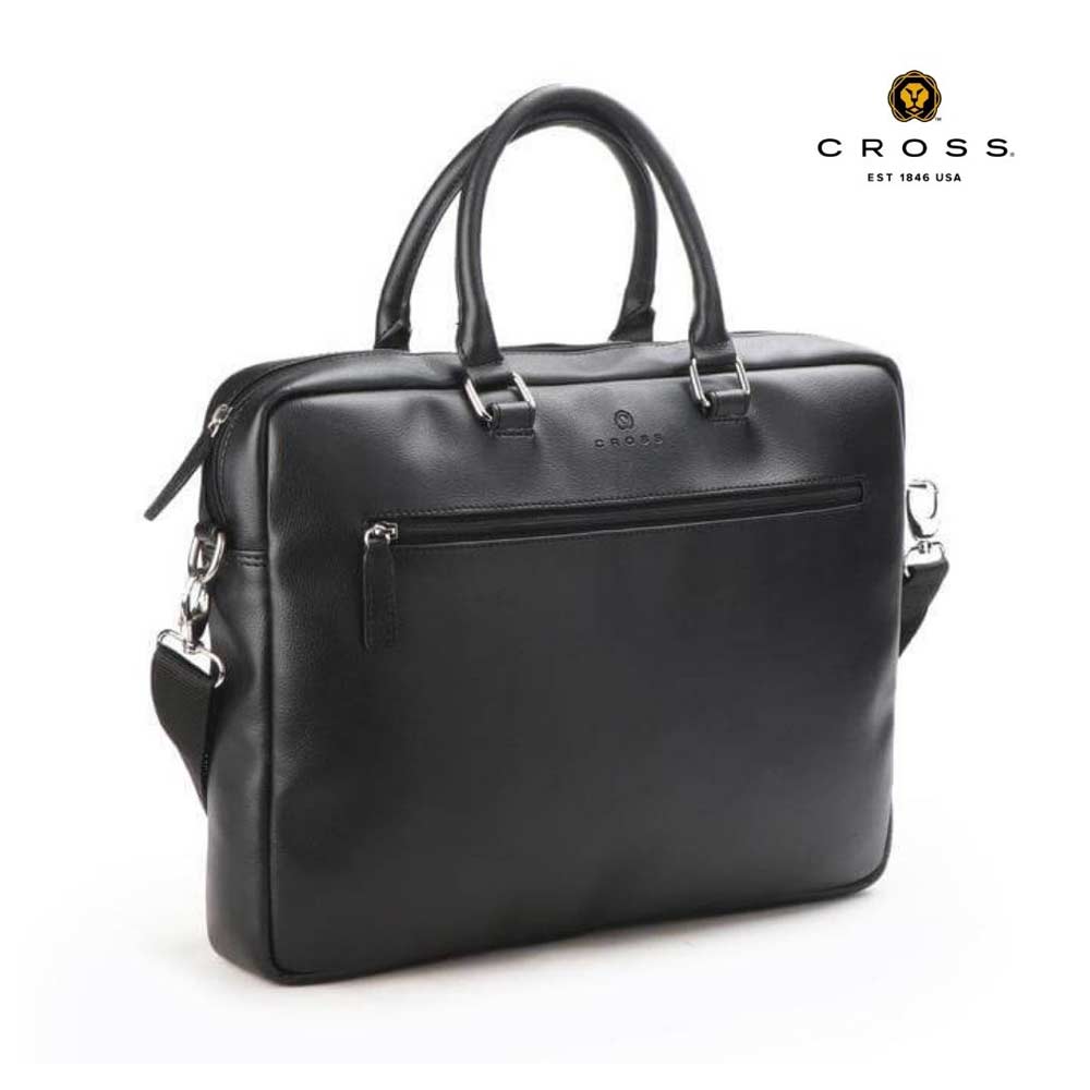 CROSS Jasper Office Laptop Briefcase - Black