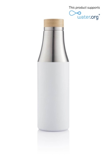 [DWHL 338] BREDA - CHANGE Collection Insulated Water Bottle - White