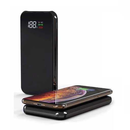 [ITPB 821] JINOTEGA - @memorii 8000mAh Glass Screen Wireless Powerbank